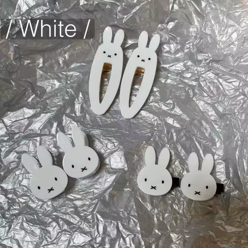 Miffy pince à cheveux dessin animé mignon