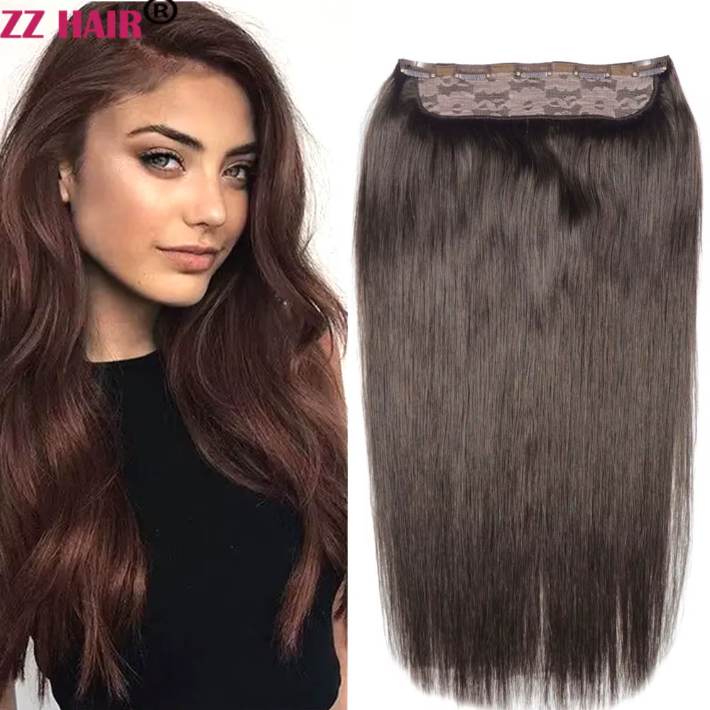 ZZHAIR Extensions de cheveux humains brésiliens 100% Remy