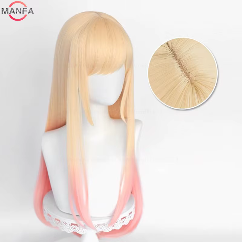 Perruque de Cosplay Anime Marin Kitagawa