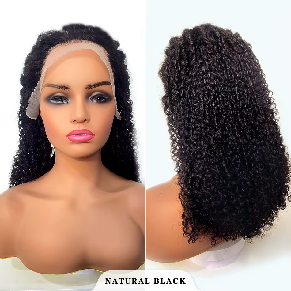 Perruques Afro Kinky Curly Lace Frmetals