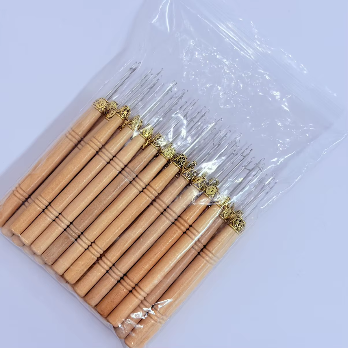 Kit d'outils pour extensions de cheveux : Aiguille à micro-extension