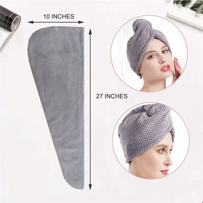 Bonnet de séchage des cheveux