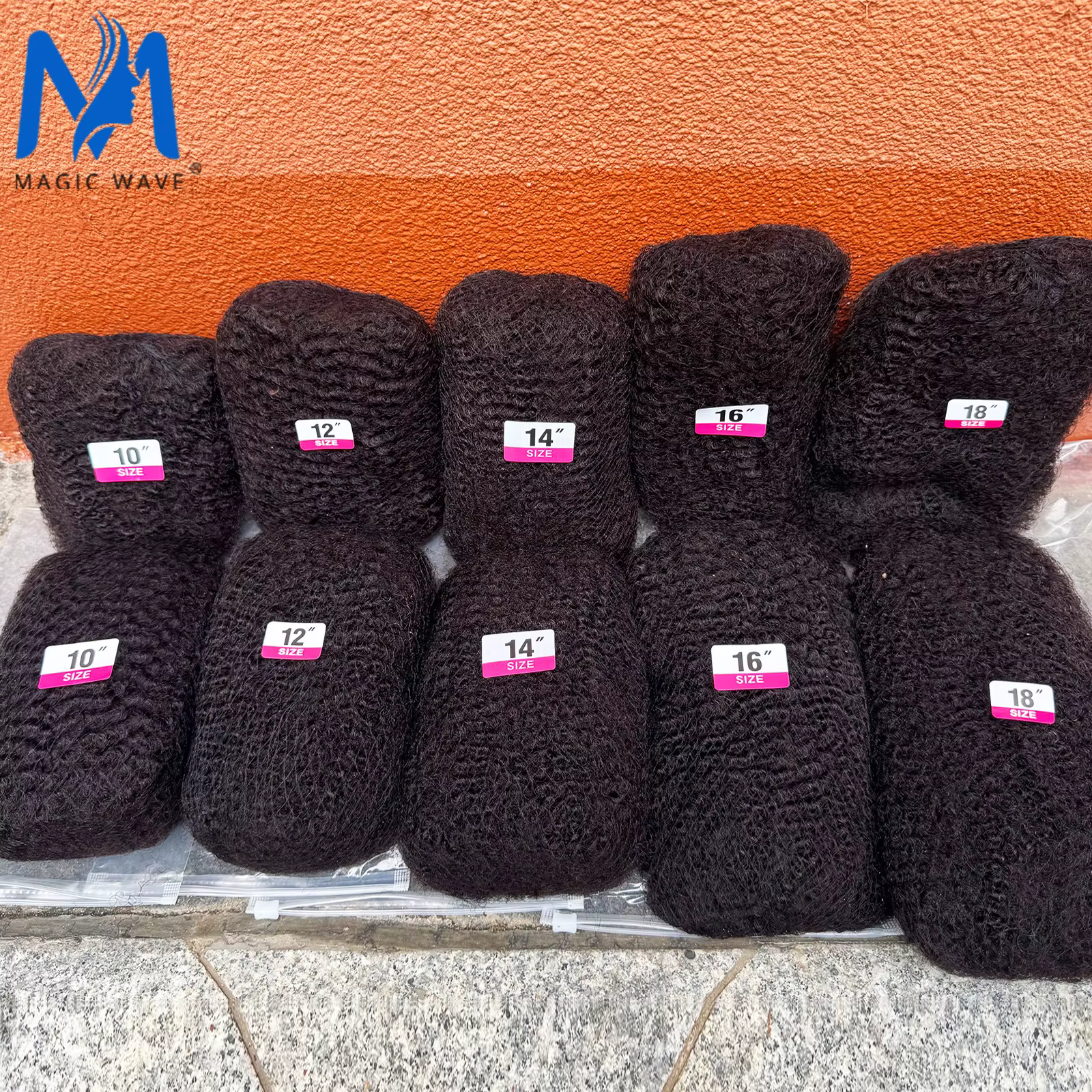 Afro crépus bouclés 4C Extension de cheveux humains 30g 50 g/paquet sans trame brésilien Remy en vrac pour Locs Micro