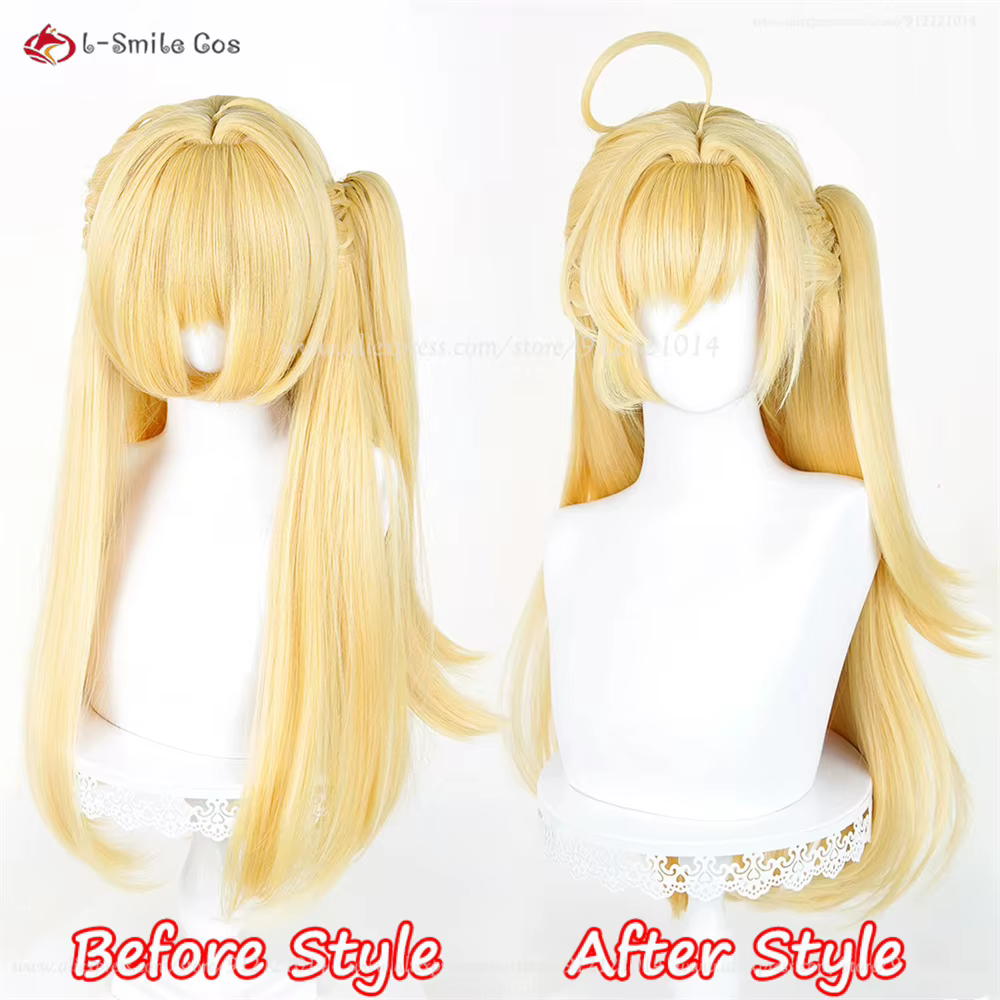 ZZZ Cissia – perruque de Cosplay synthétique de 72cm