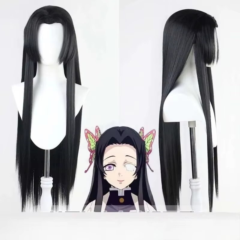 Perruque de Cosplay Demon Slayer Kanae Kocho