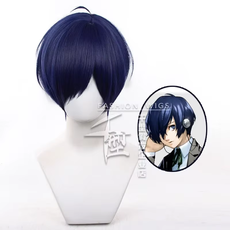 Perruque de personnage d'anime Persona 3 : Aki Shinmuraji