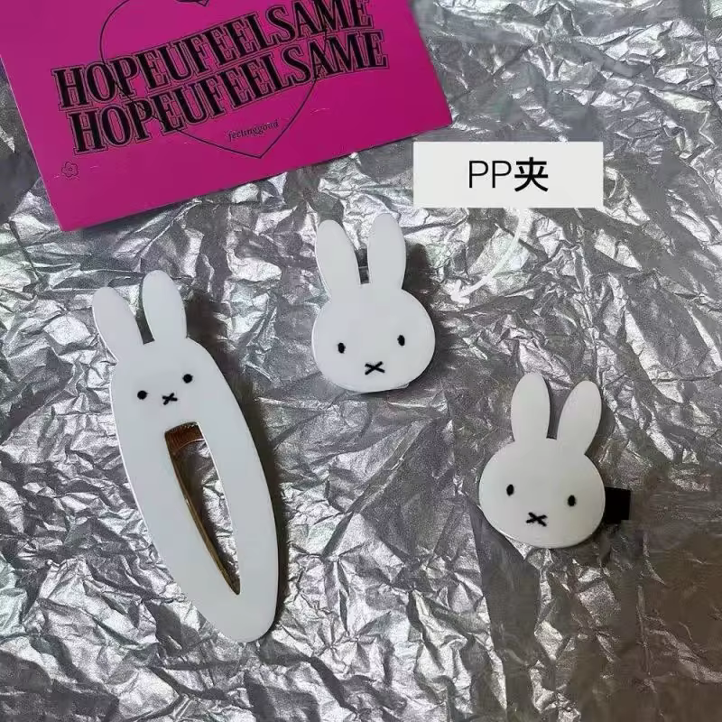 Miffy pince à cheveux dessin animé mignon