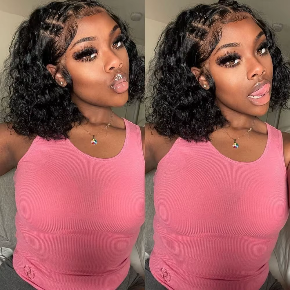 Perruque Lace Front Wig Naturelle Ondulée