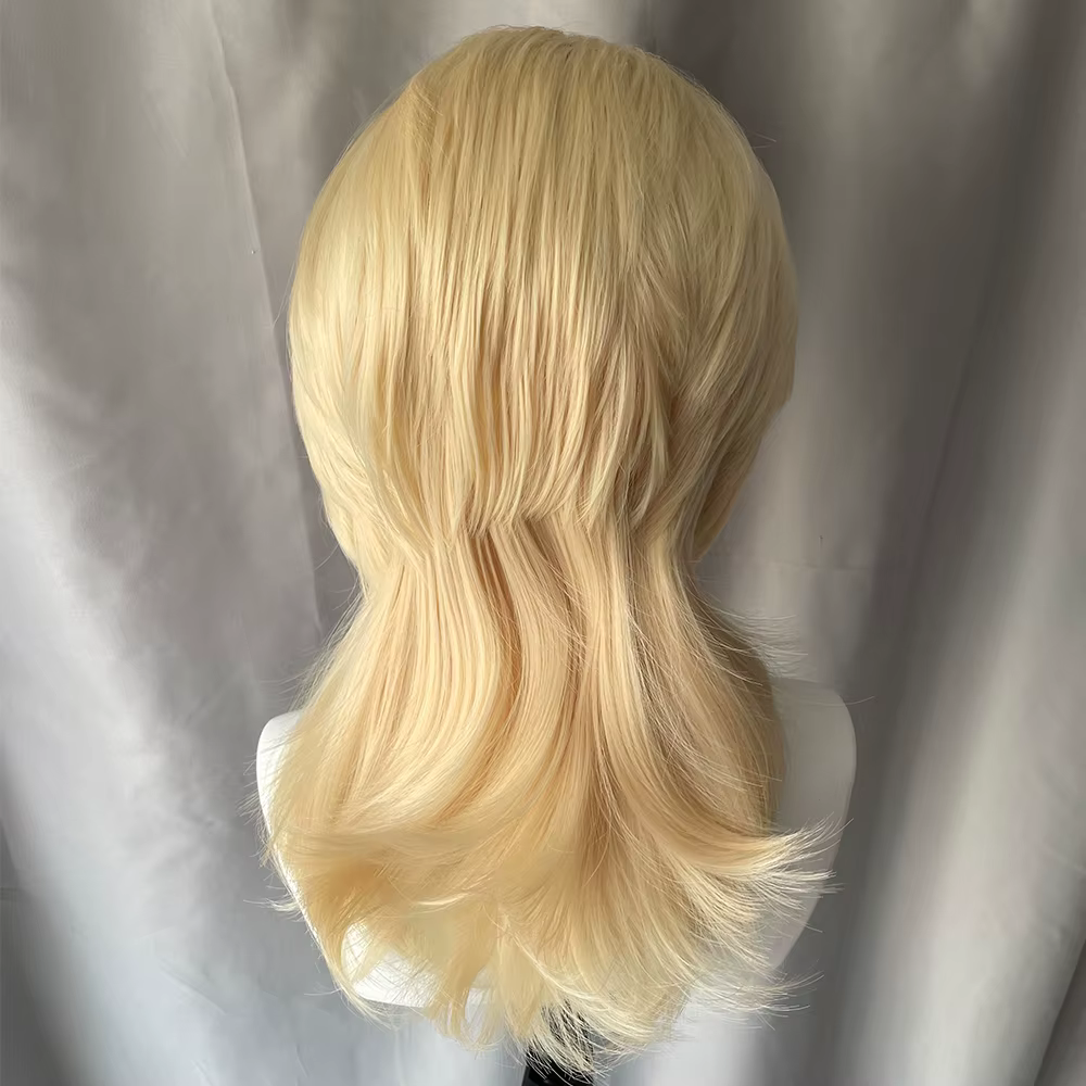 Perruque Lace Front Wig synthétique Blonde 613