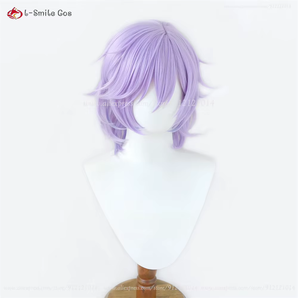 Epel Felmier Cosplay perruque violet dégradé Cruly perruques pour femmes