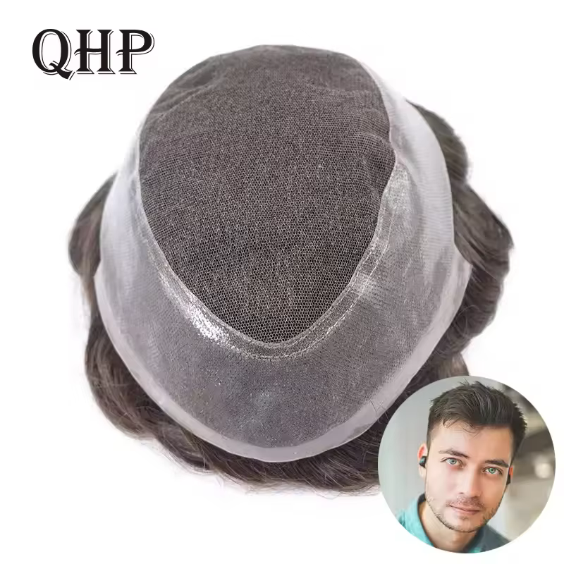 Perruques de prothèse capillaire pour hommes