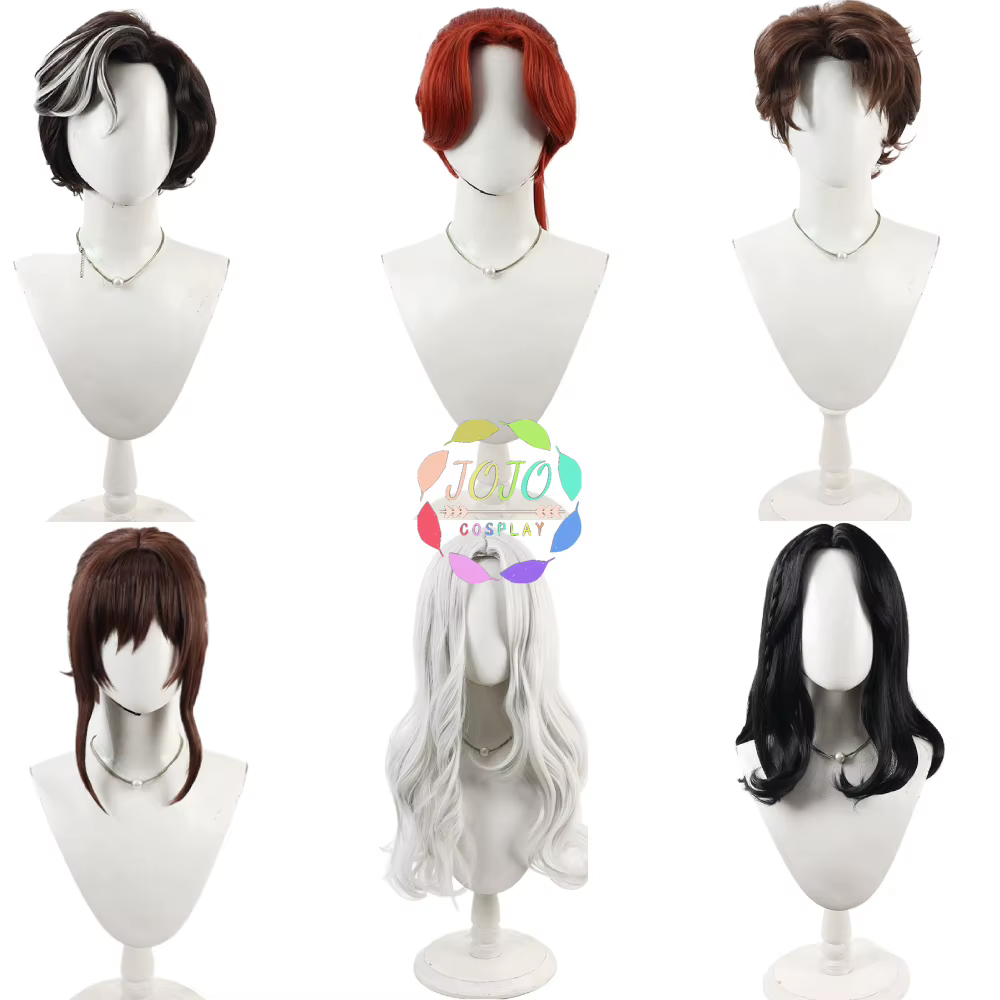 Perruque de cosplay Game Clair Obscur:Expedition 33 Maelle Gustave Lune Vierso Sciel