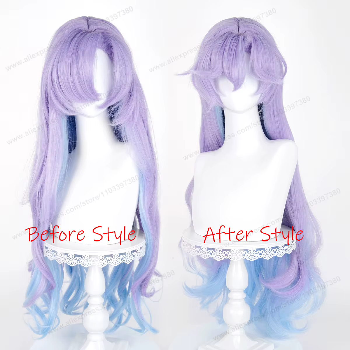 Perruque de Cosplay Cantarella