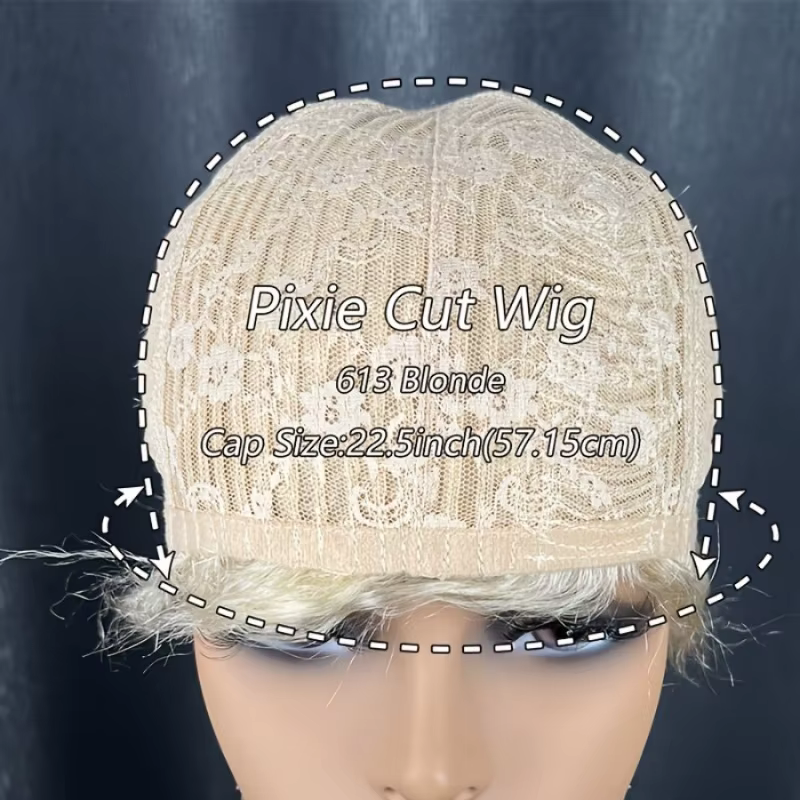 Vente chaude de cheveux d'elfe 60 # Perruque