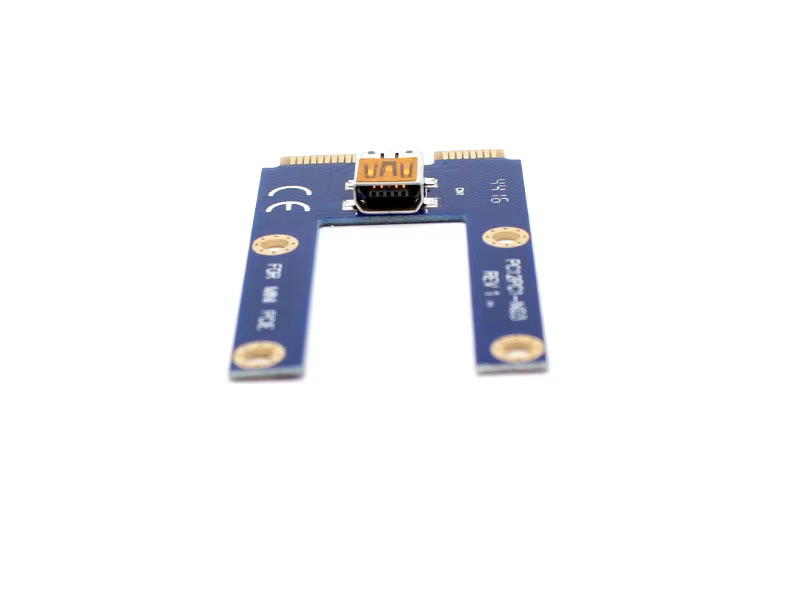 60 cm USB 3.0 Mini PCI-E vers PCIe PCI Express 1x à 16x Extender Riser carte adaptateur câble d'extension pour Bitcoin BTC Miner Mining
