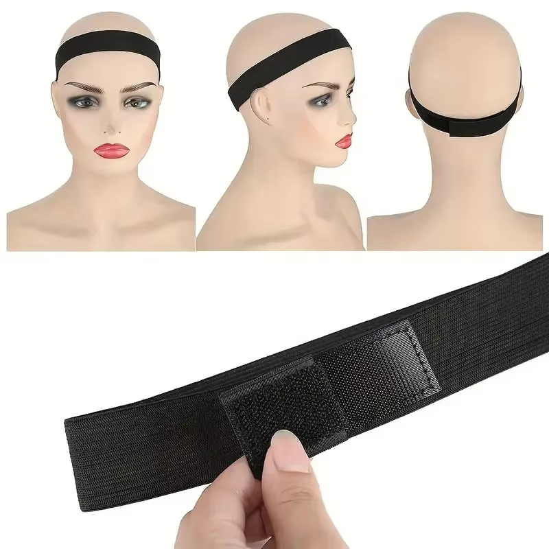 Lot de 3/5/10 élastiques à cheveux tendance pour perruques
