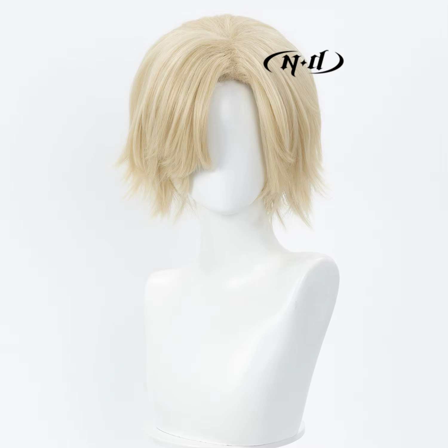 Perruques de cosplay ND Brand Douma Childhood Short Hair Kimetsuu pour Comic-con