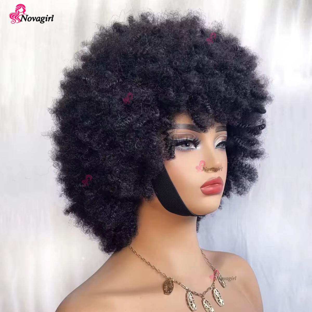 Perruque afro des années 70 pour femmes