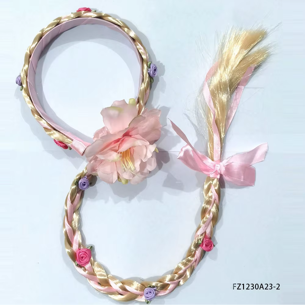 PESENAR Perruques de déguisement de princesse