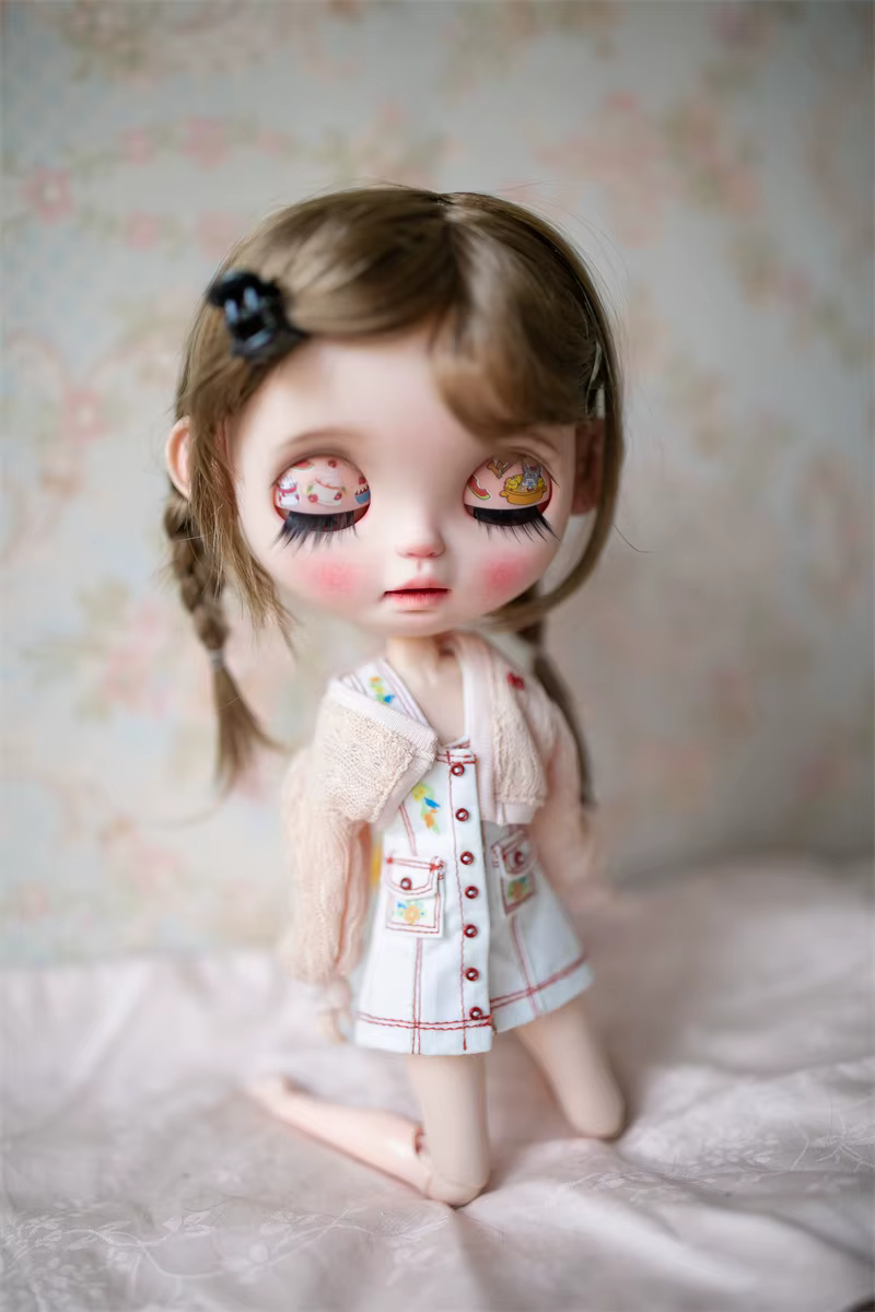 Perruque pour poupée Blythe