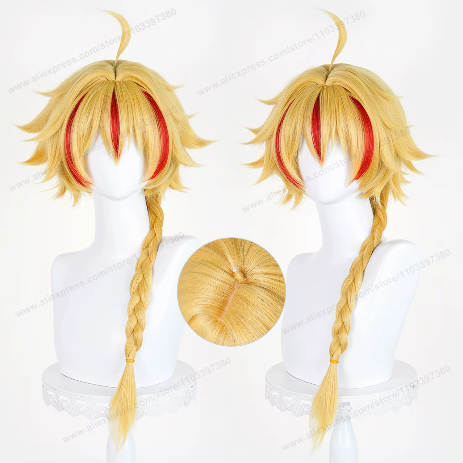 Perruque de Cosplay Lion Heart Richard
