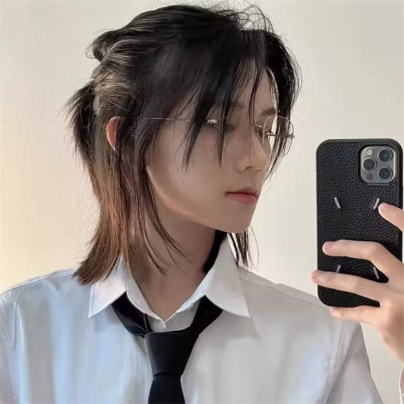 Extensions capillaires synthétiques de Cosplay mulet japonais