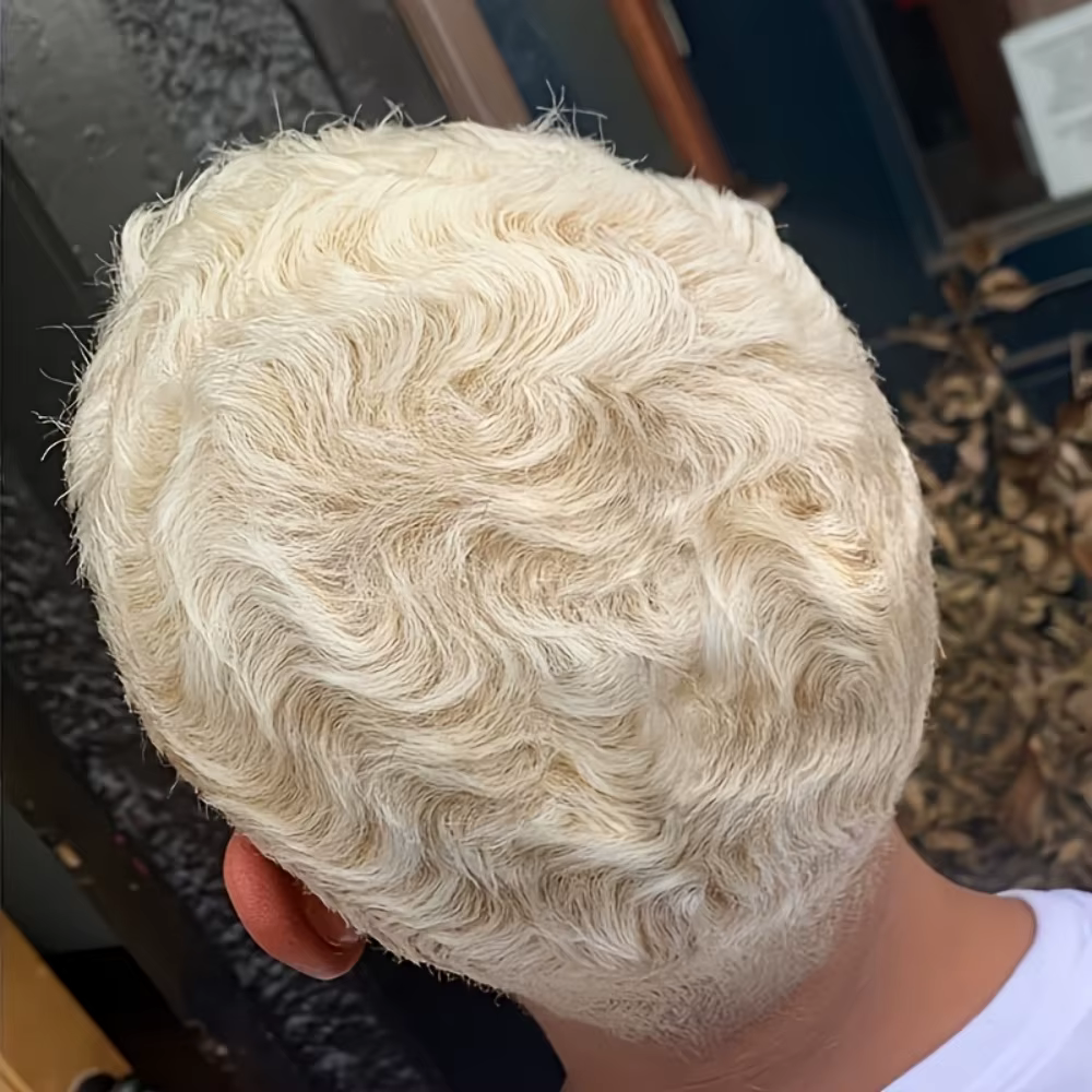 Perruque de cheveux humains vague bouclée perruques coupe lutin pour les femmes