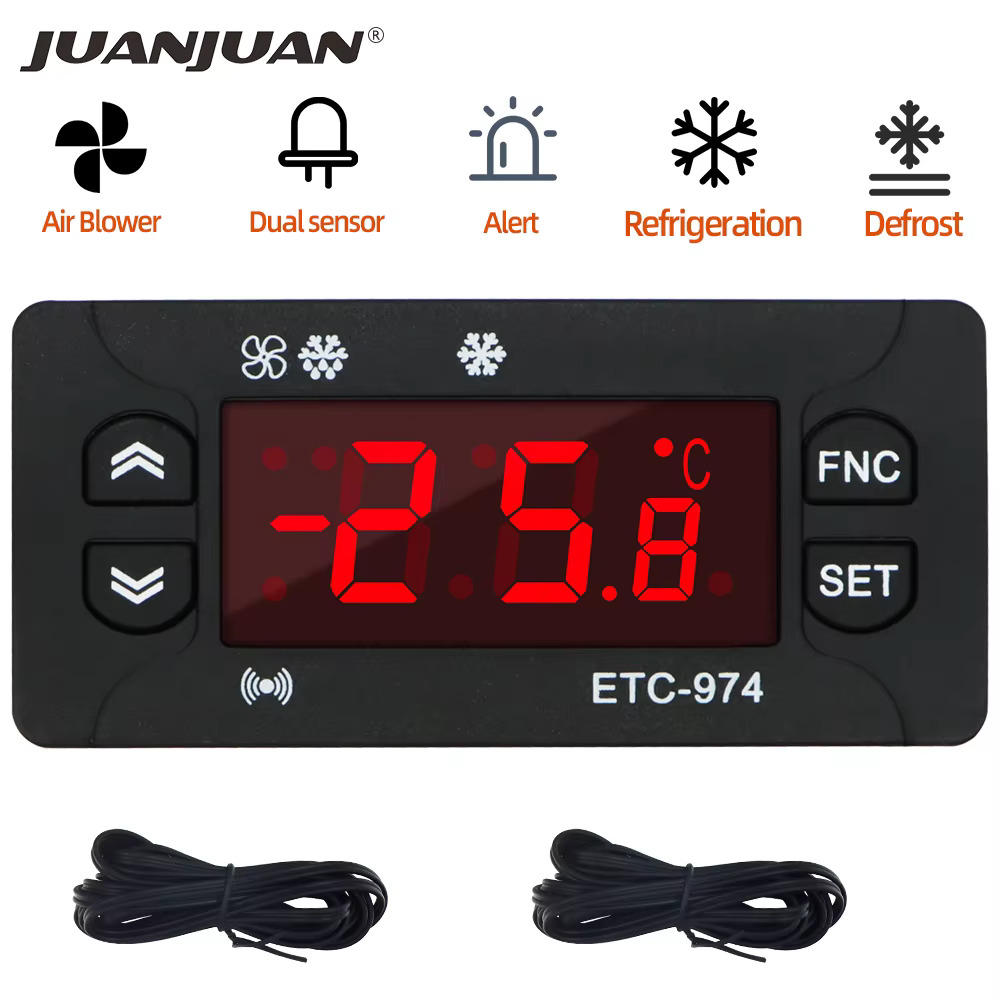Régulateur de température ETC-974 micro-ordinateur 220V numérique Mini ThermoandreSotchi thermorégulateur Thermocouple NTC capteur de touristes