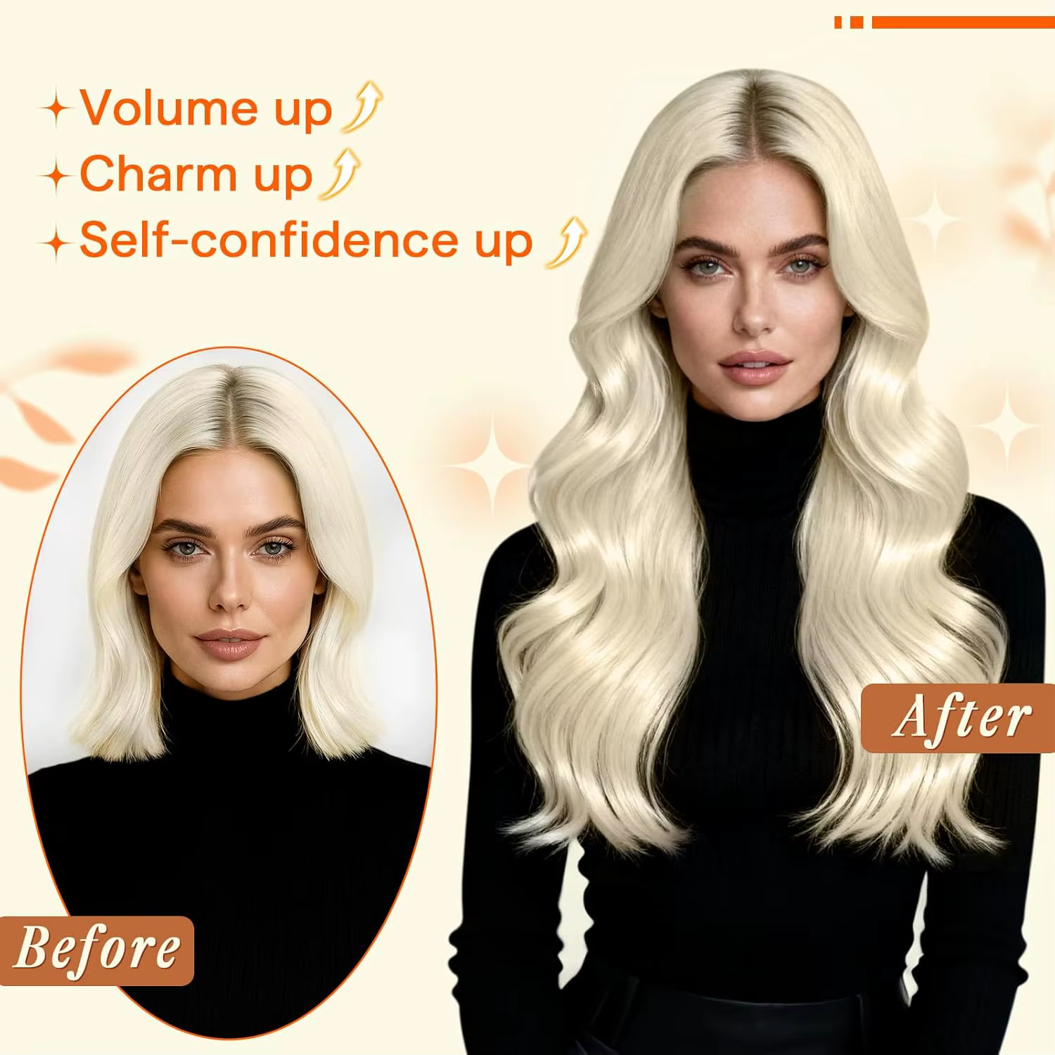 Extensions de cheveux de trame de papillon de couleur unie pleine brillance 50G