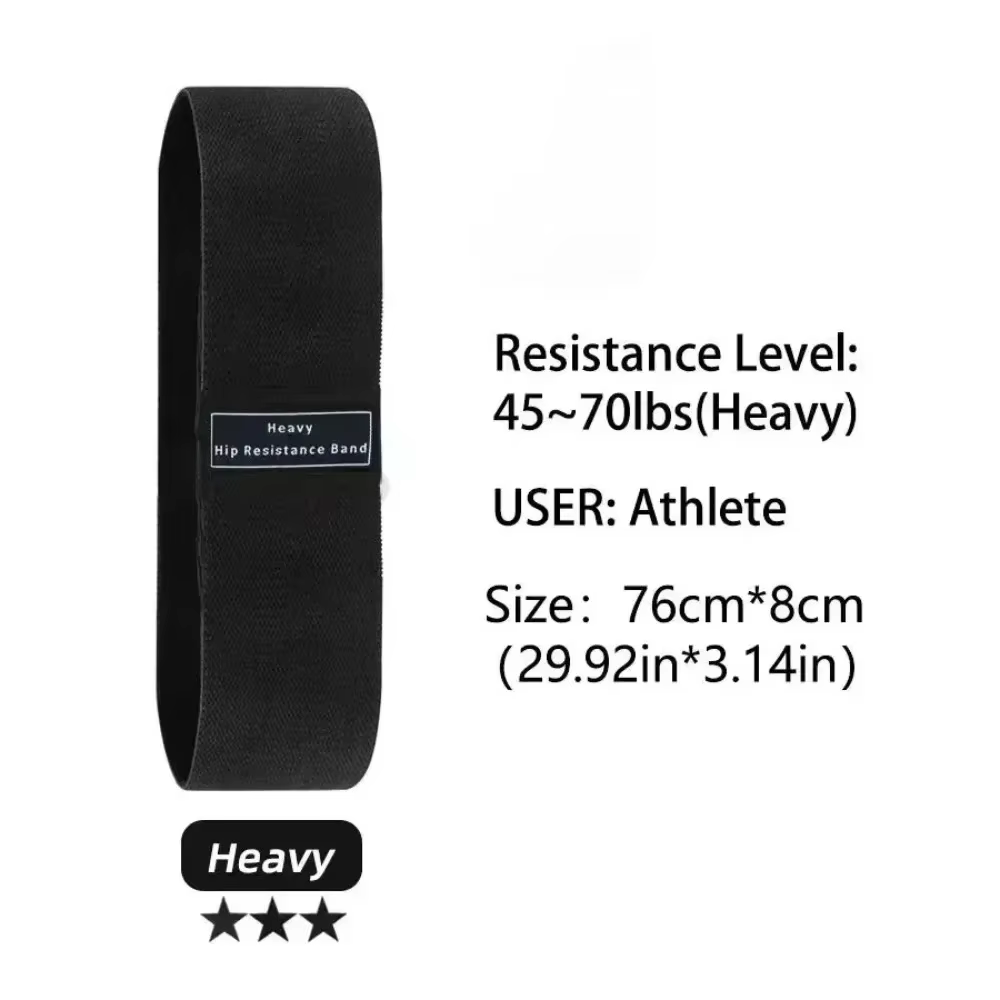Bandes de Résistance Élastiques en Tissu pour Fessiers et Cuisses, Cercles de Squat, Bandes de Fitness, Boucles d'Exercice, Équipement de Yoga et de Gym