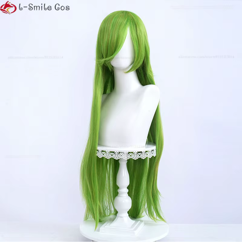 Perruque synthétique lisse et longue de 100cm pour femme