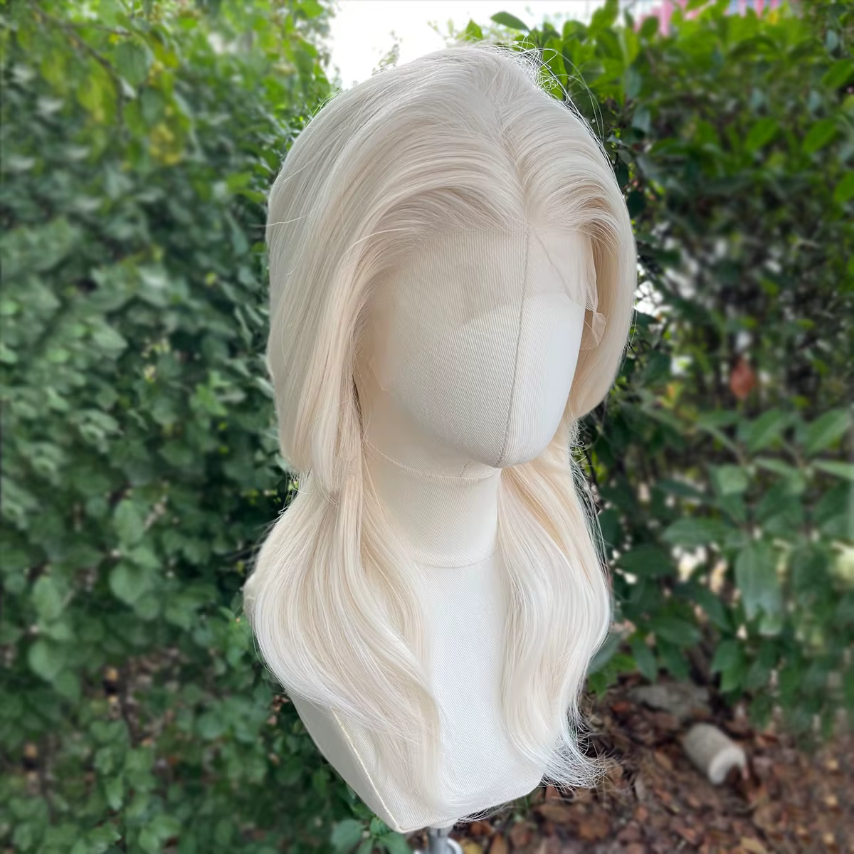 Perruques Lace Front Synthétiques Courtes Bouclées pour Femme