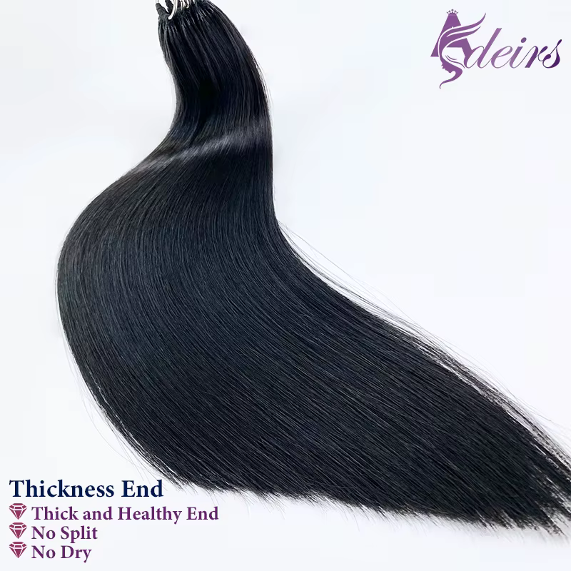 ADEIRS nouvelles extensions de cheveux en plumes 100%
