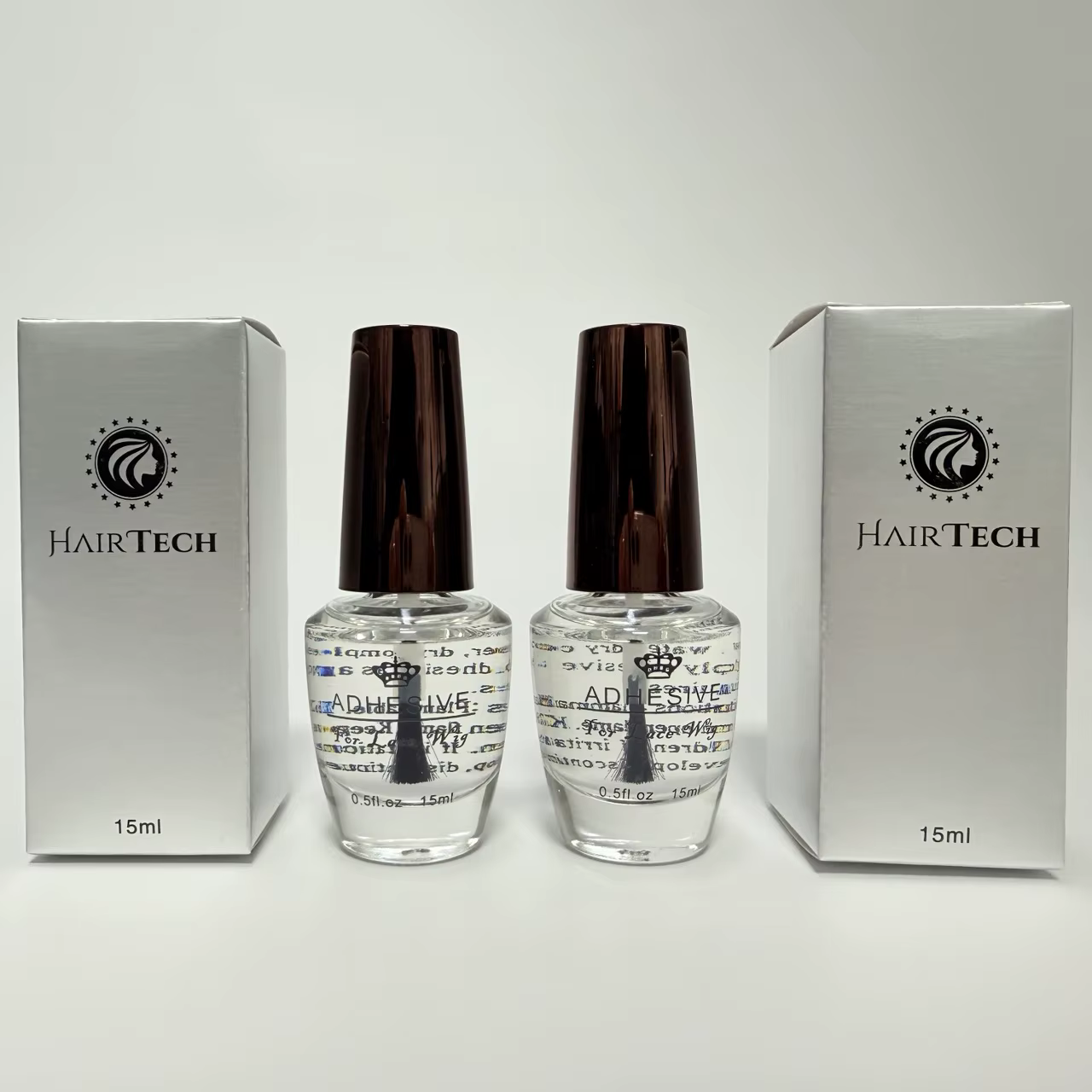 1/2 pièces 0.5FL.OZ(15ml) autocollants pour perruques en dentelle accessoire de Salon de beauté de cheveux perruque