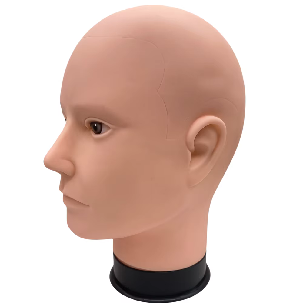 Tête de Mannequin masculin sans cheveux