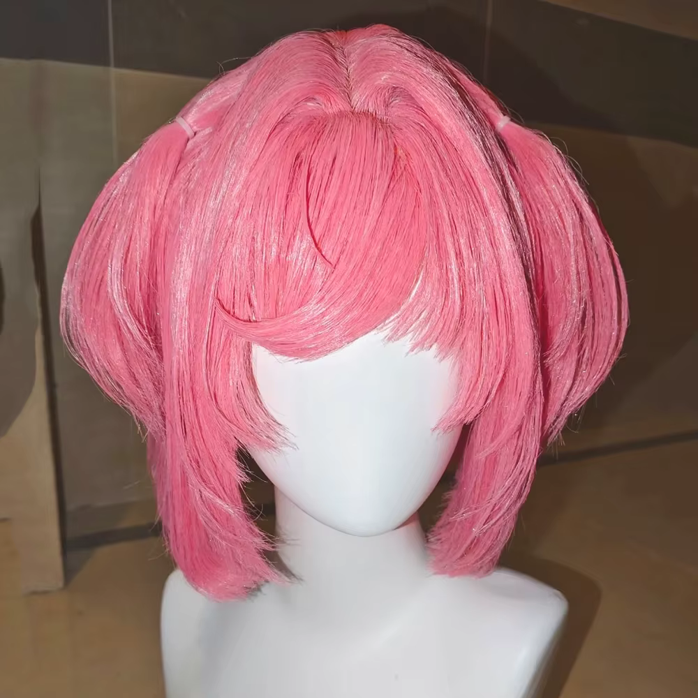 Perruque de Cosplay Anime Natsuki pour femmes
