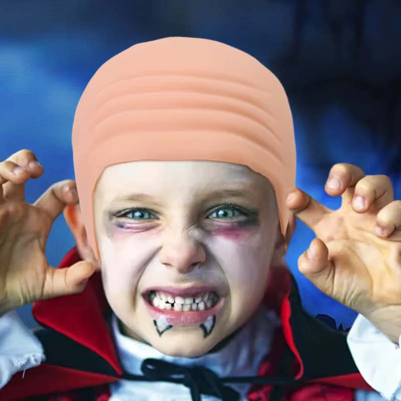 Perruque de chapeau chauve en Latex
