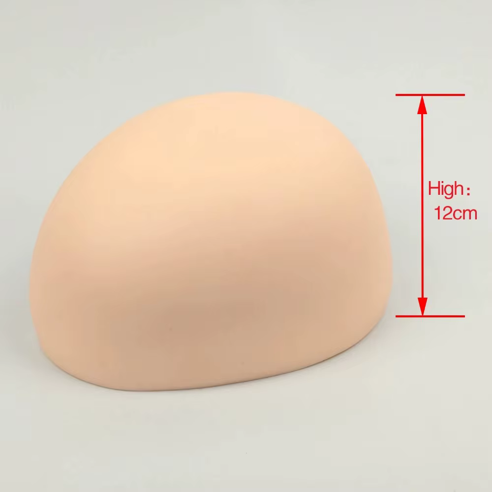 Tête de mannequin pour perruque à crochet, en PVC, demi-mannequin plat