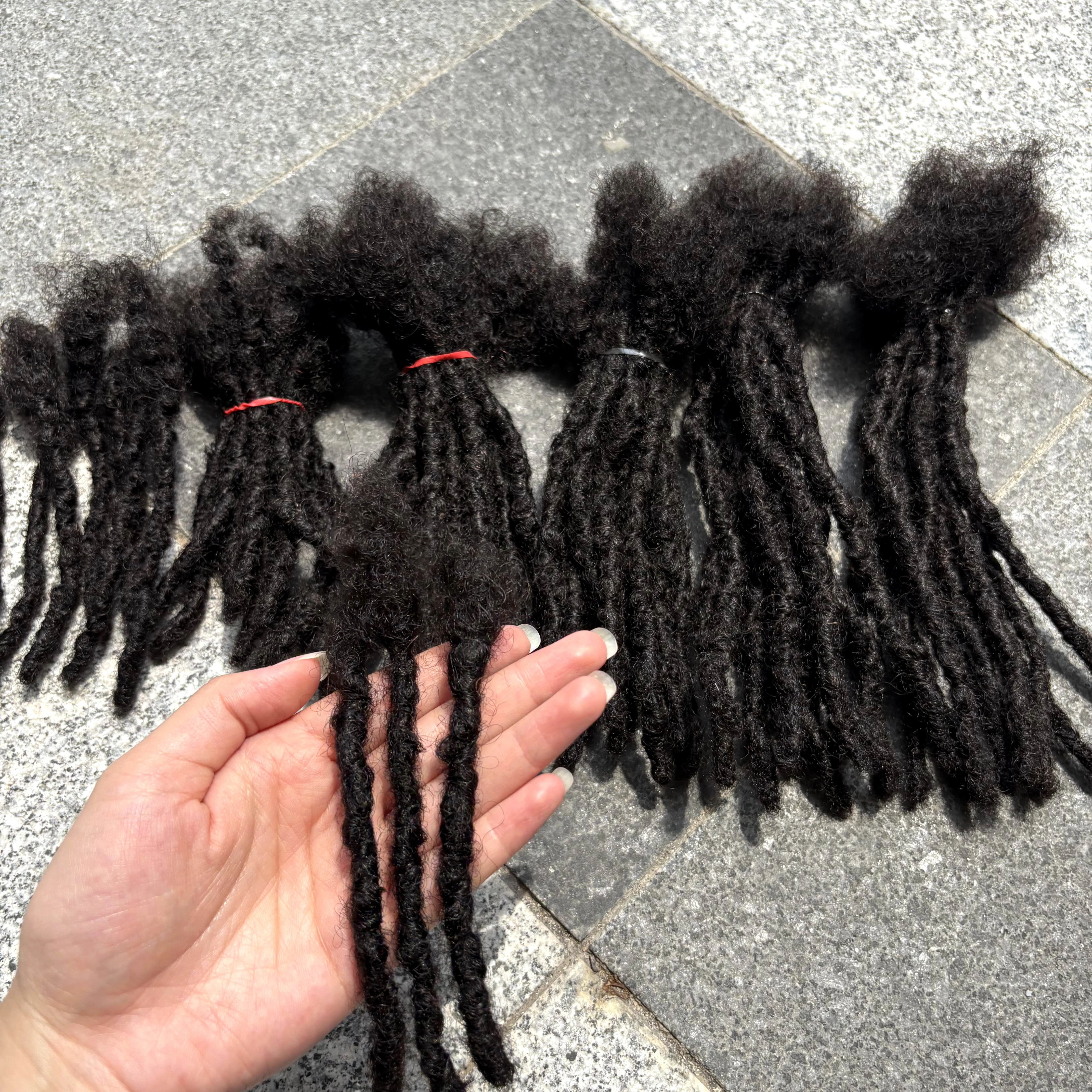 Extensions de dreadlocks naturelles en cheveux humains