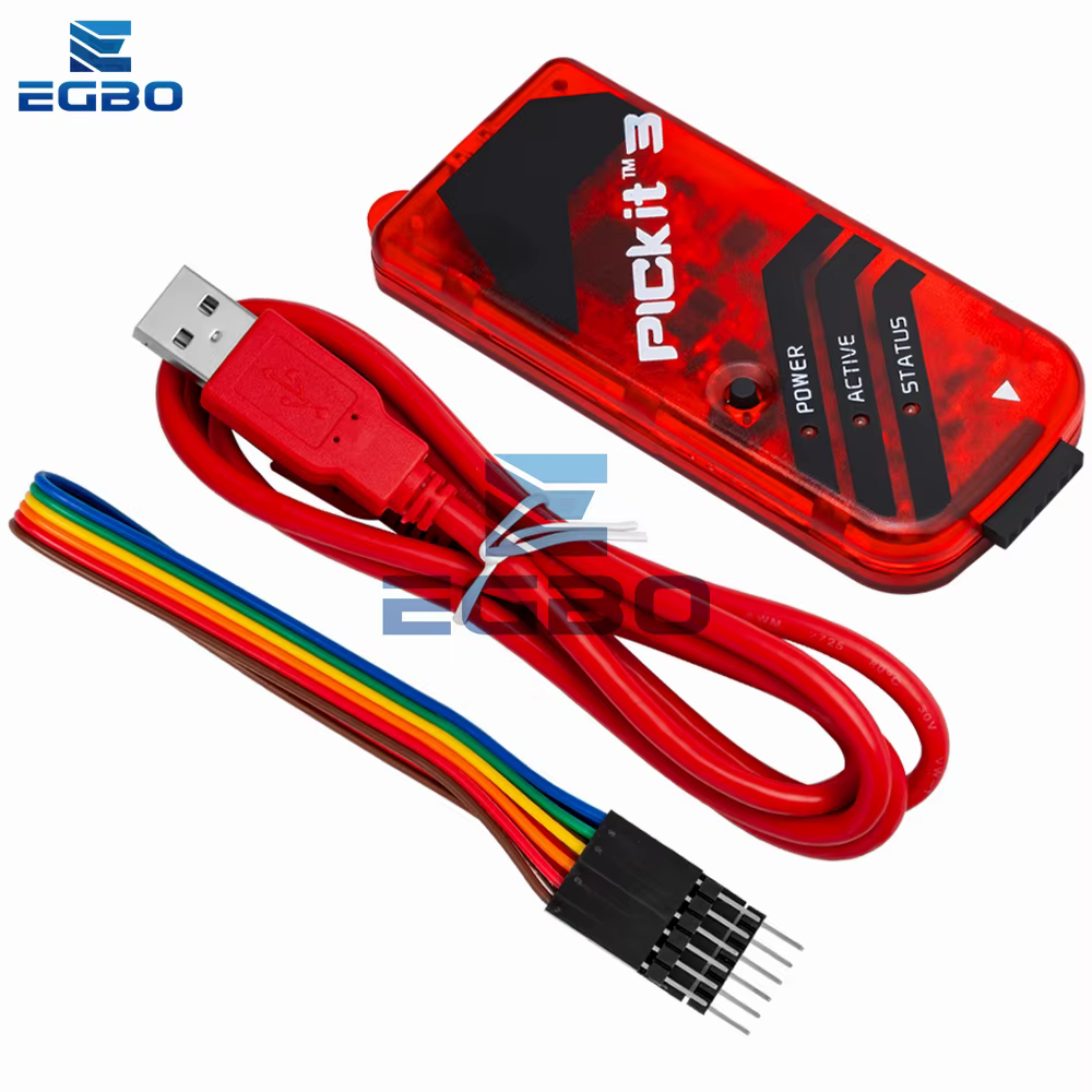 PICKIT3 PIC KIT3 PICKIT 3.5 programmeur programmation hors ligne puce de microcontrôleur PIC + siège adaptateur de programmeur PIC