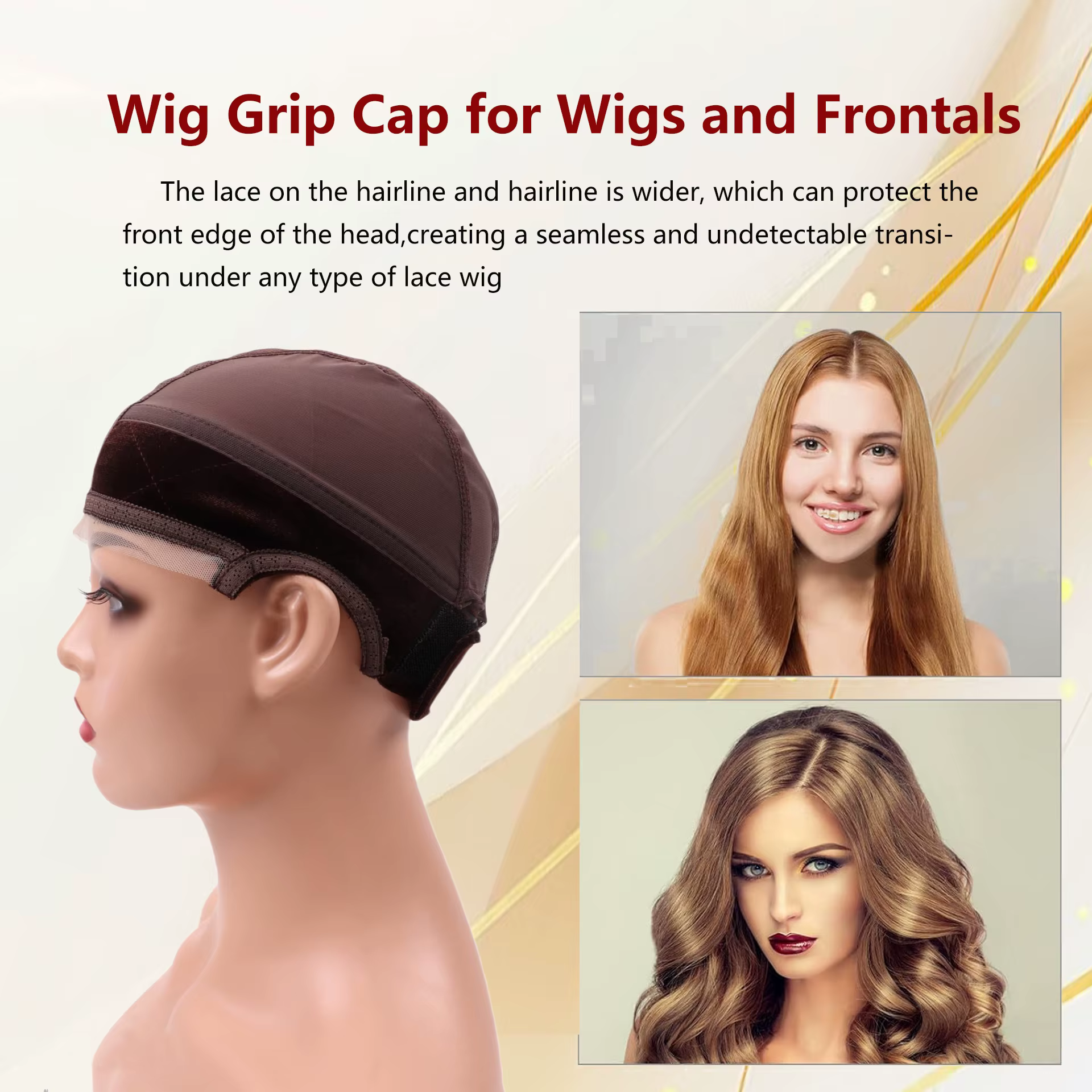 Bonnets de perruque Ultra doux