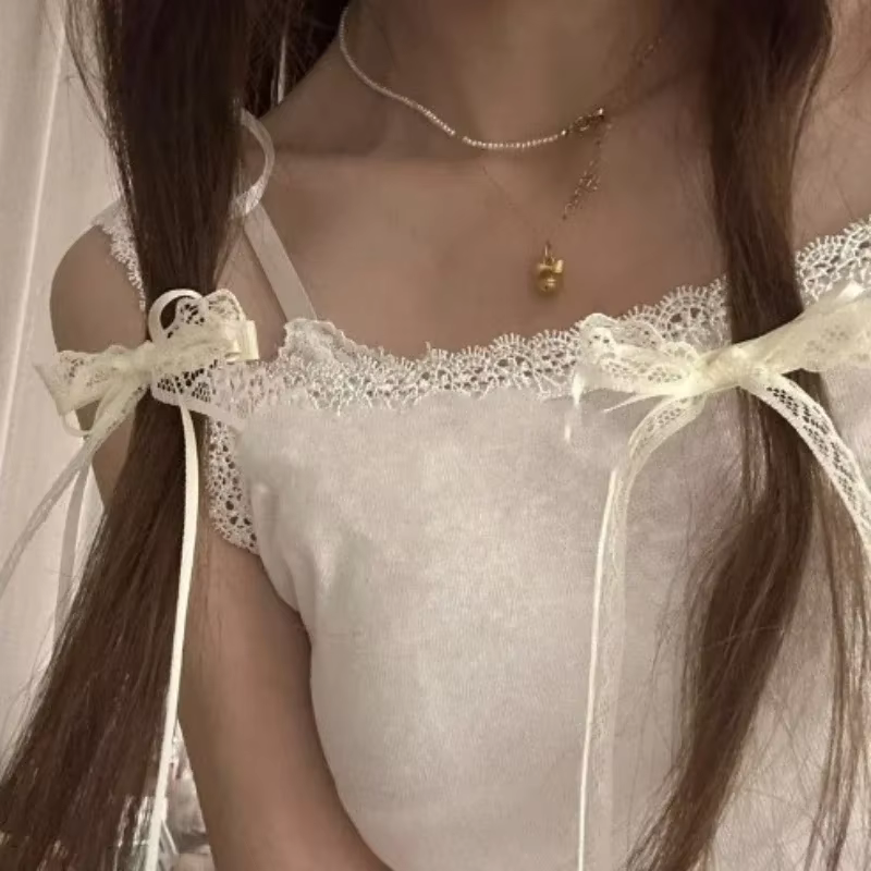Pinces à cheveux en dentelle douce blanche pour femmes et filles