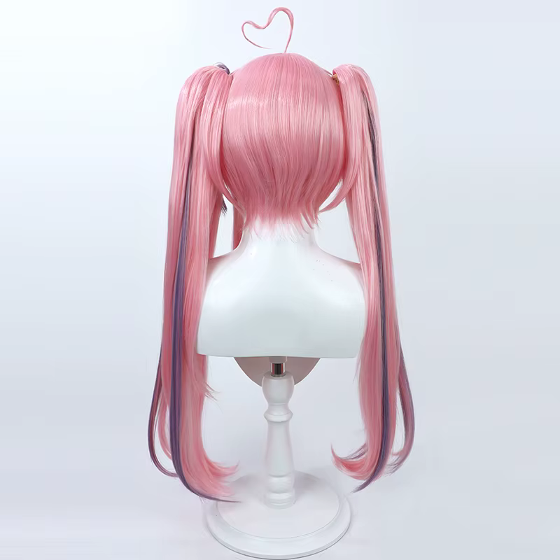 NIJISANJI virtuel YouTube Ironmouse Cosplay perruque Halloween fête accessoire cheveux synthétiques fibre résistante à