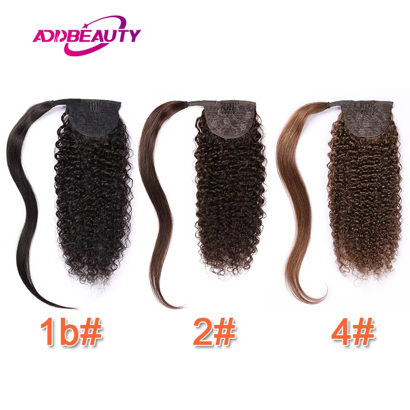 Extensions de cheveux humains à clips