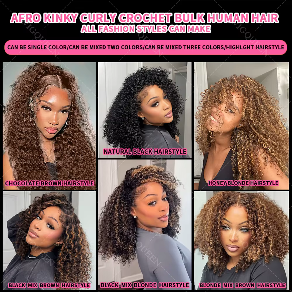# Extensions de cheveux humains au crochet