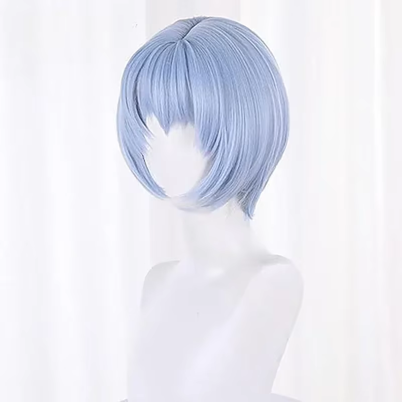 Perruque de Cosplay Anime Rei Ayanami Rei