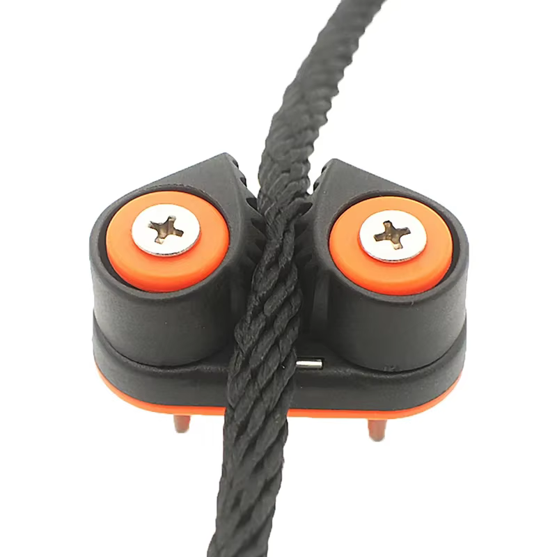 Serre-câble marin, serre-câble en nylon, serre-câble à roulement à billes, accessoires pour bateaux et voiliers, quincaillerie marine