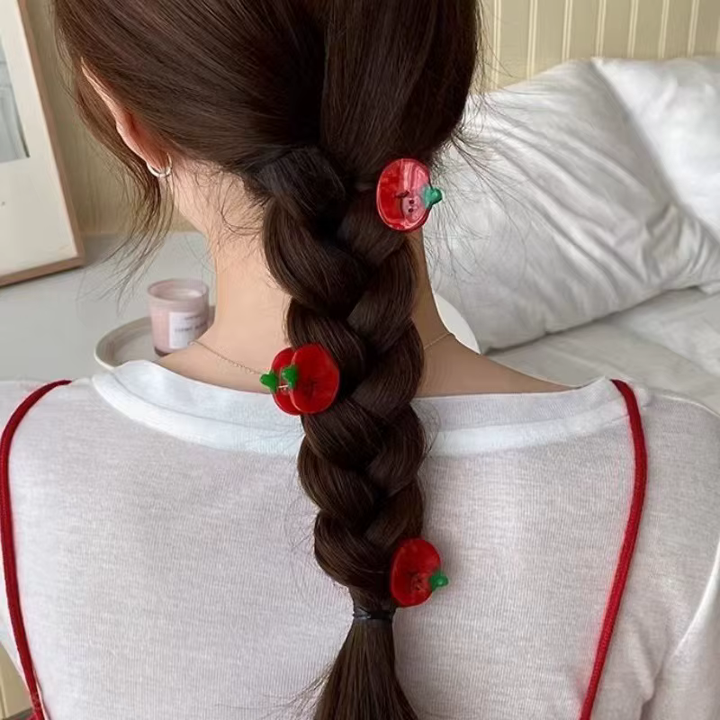 Pinces à cheveux tomate drôles
