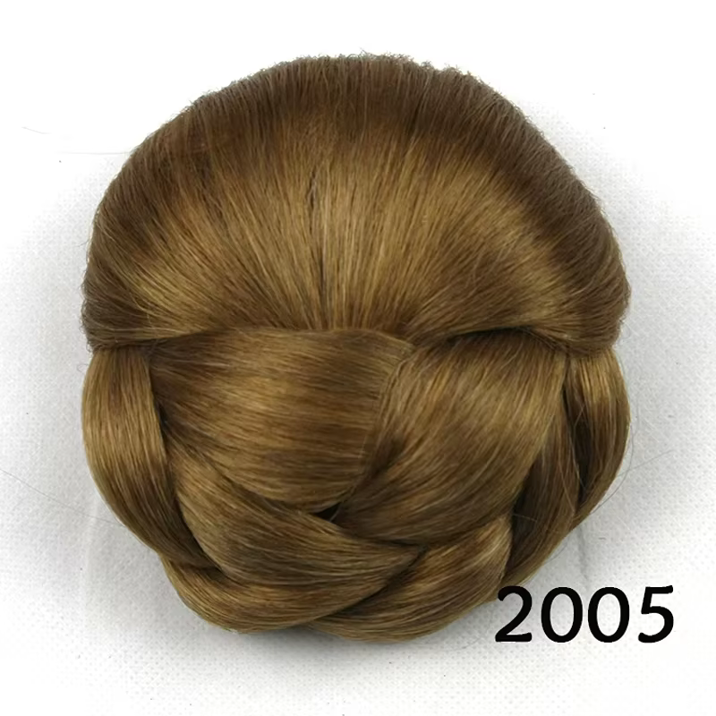 Extensions de Chignon synthétiques bouclés en désordre