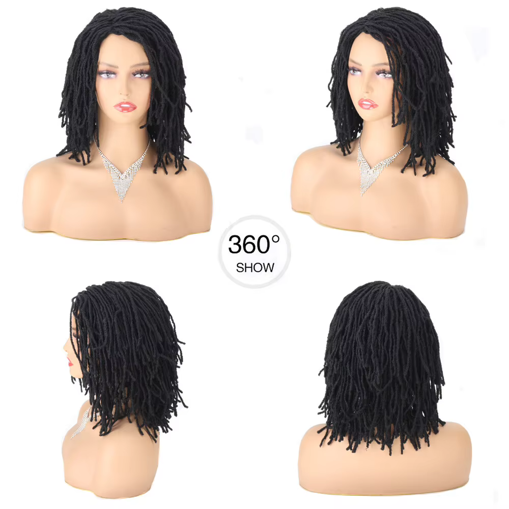 Perruque Micro Dreads pour femmes/hommes